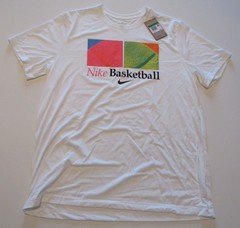 Nike Dri Fit The Nike Tee Basketball White Xlarge HJ3354-100 Nwt