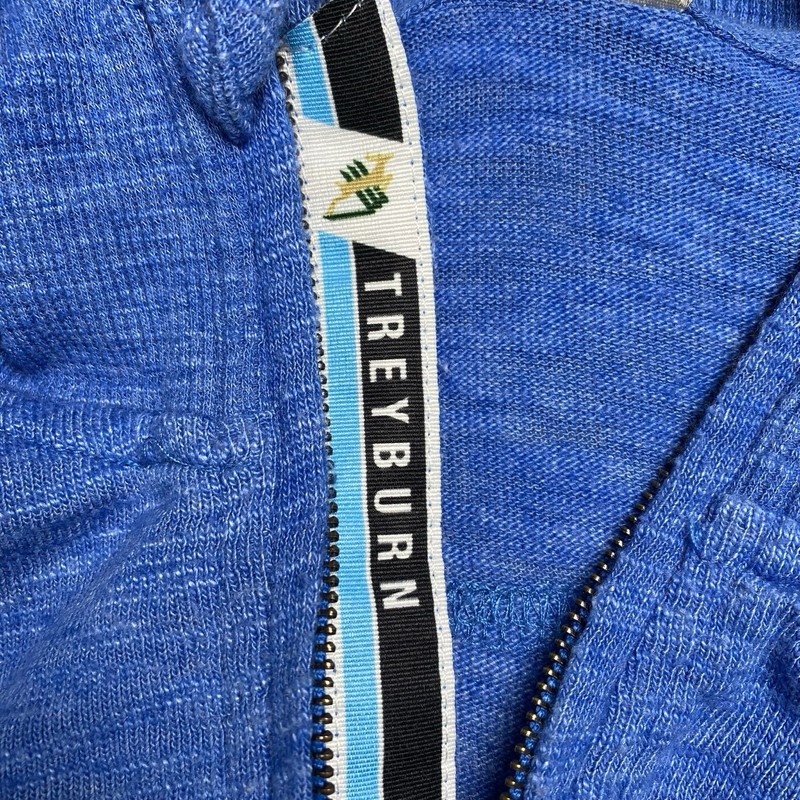 Treyburn Country Club Levelwear 1/4 Zip Sweater M Mens Blue Heathered gallery
