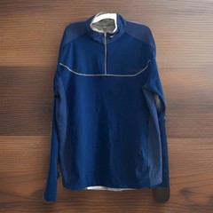 Nike Golf Tour Performance Men’s 1/4 Zip Pullover Dri-Fit Size Large Blue Fore