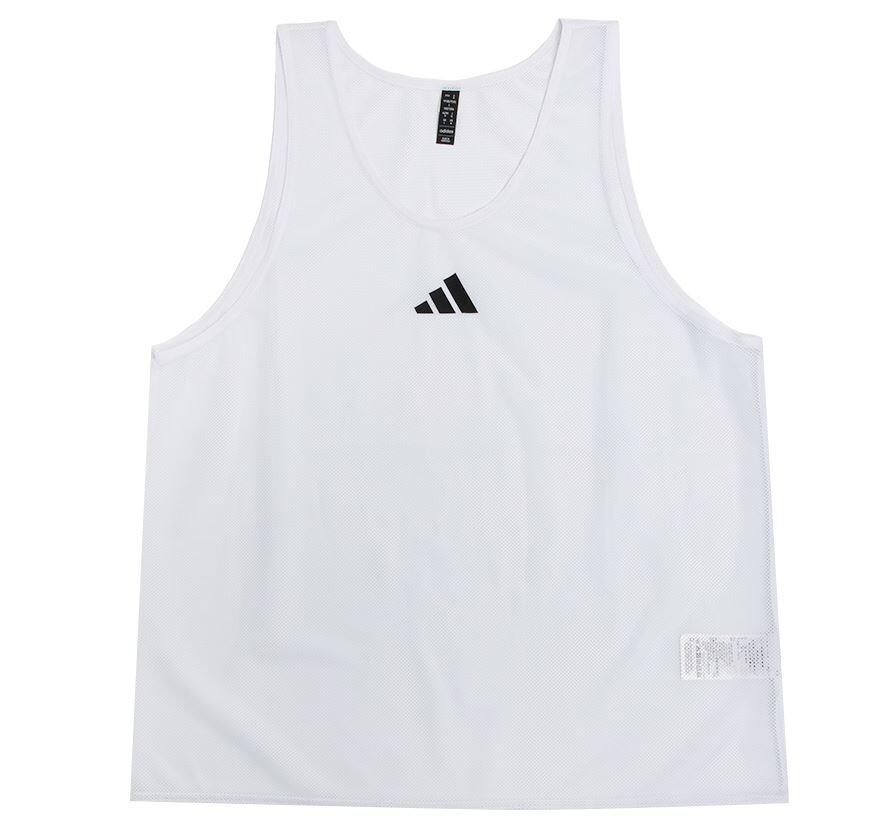 Adidas Pro BIB Team Vest White (6405) Football Mesh Training Sports Soccer BiBs gallery