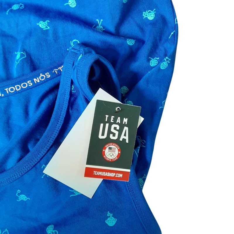 Nike Team USA Club Tank Top – Men’s Medium – Old Royal Blue – FN0879-417 Olympic gallery