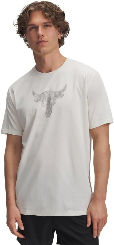Under Armour Men's Project Rock Payoff Graphic Short Sleeve Shirt (Stone) gallery