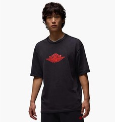 NEW Jordan Air T-Shirt Men’s Size M Black Rare Air IB3130-010 Fast Shipping