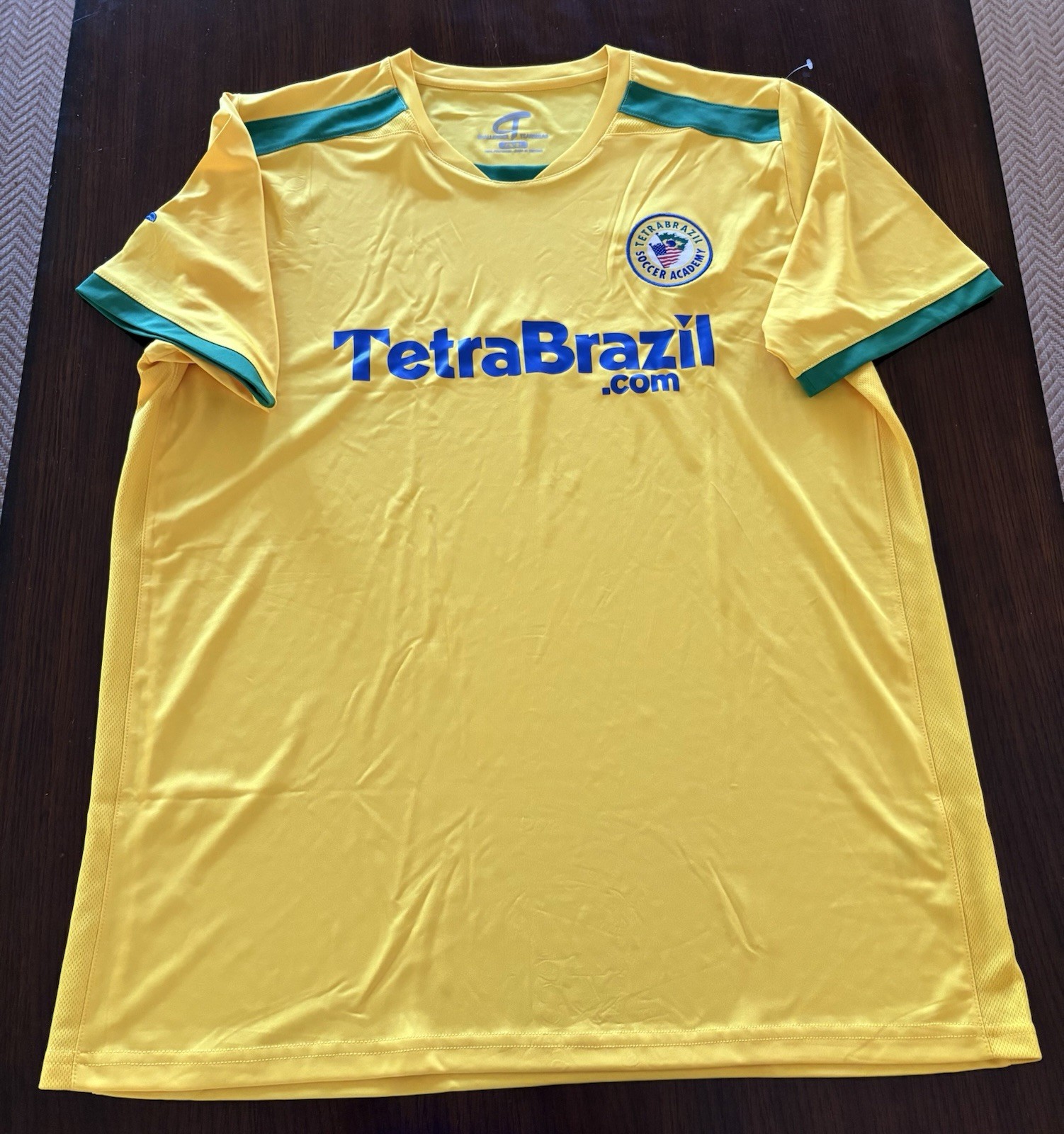 Tetra Brazil Soccer Academy Challenger Teamwear Jersey Men's Large gallery