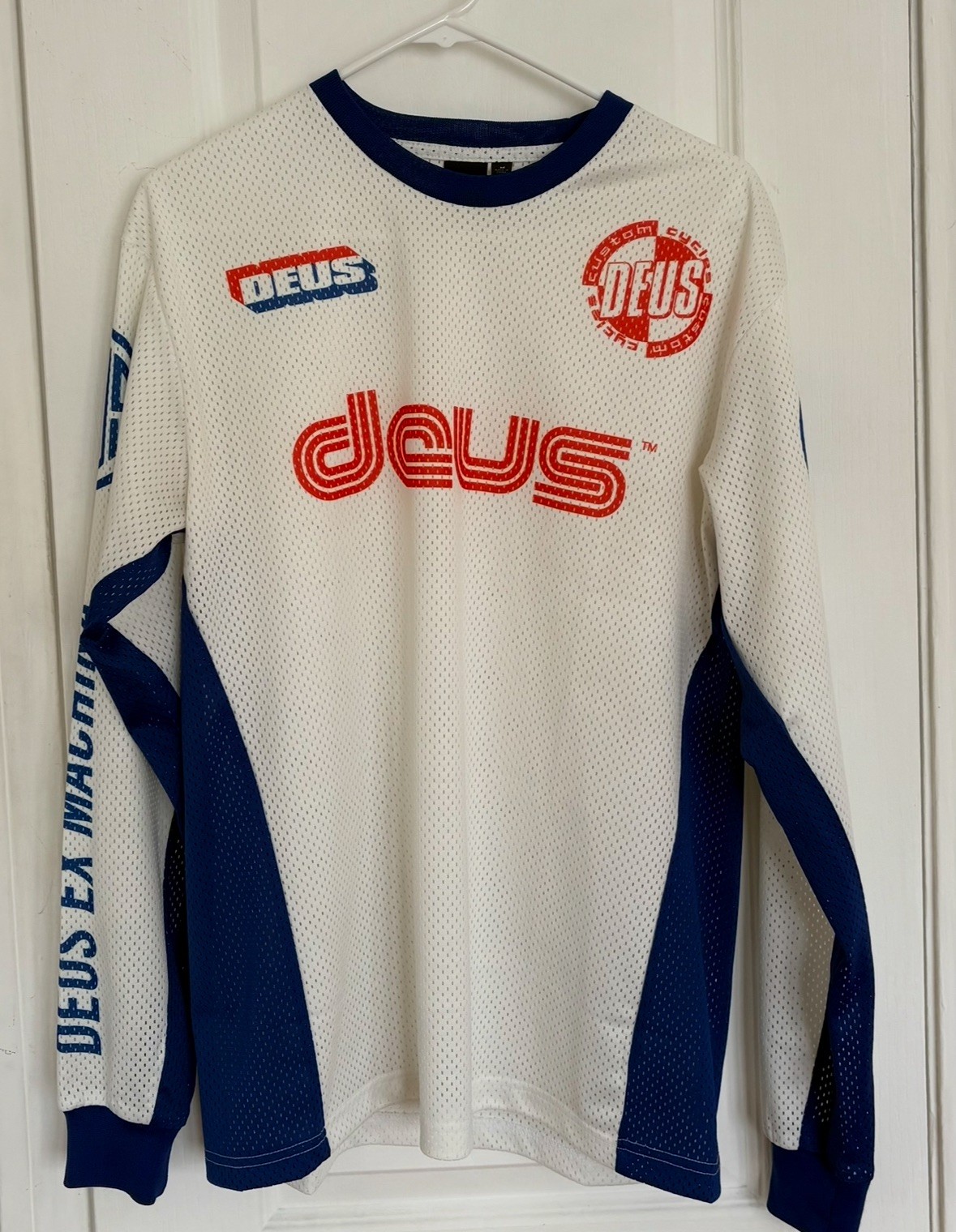 Deus Ex Machina Route One Moto Jersey Cloud Mens M gallery