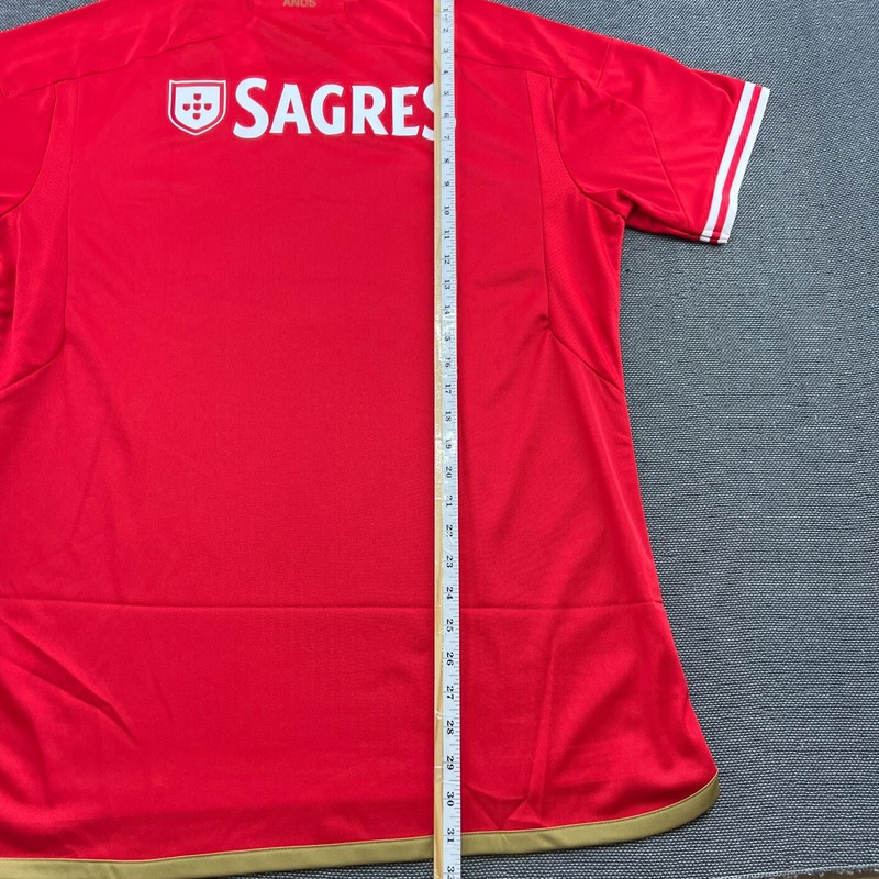 BNWT Benfica Adidas 2023-2024 Home Football Jersey Mens XL Adult Red Shirt gallery