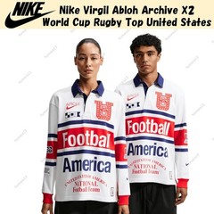 Nike Virgil Abloh Archive X2 World Cup Rugby Top United States IM3227-100