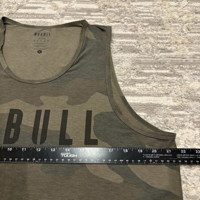 NOBULL Performance Tank Top Men’s Large Camo Light Soft Athletic Workout Gym gallery