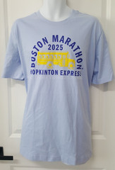 adidas Men’s Running BOSTON MARATHON ® 25 Bus Blue short Sleeve JW9338