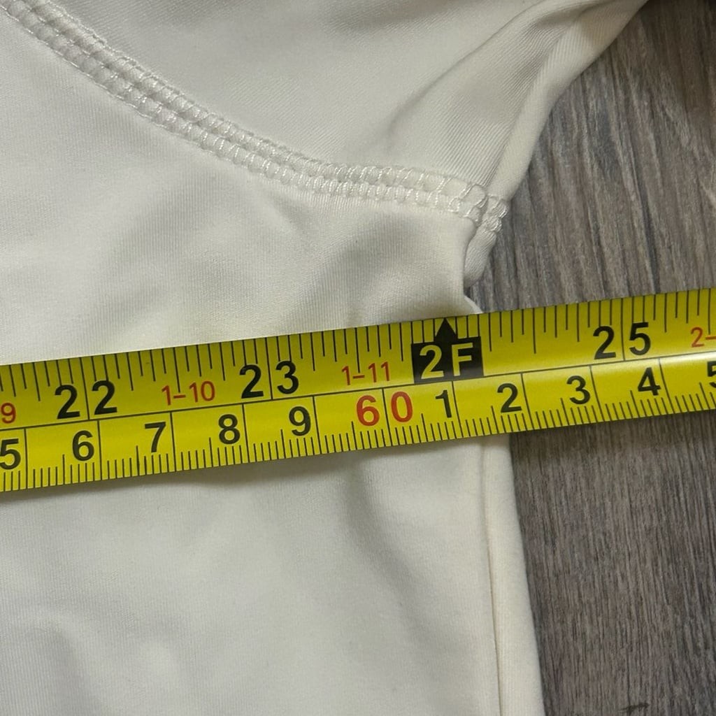MAELREG Men's Off-White Performance Quarter-Zip Pullover gallery