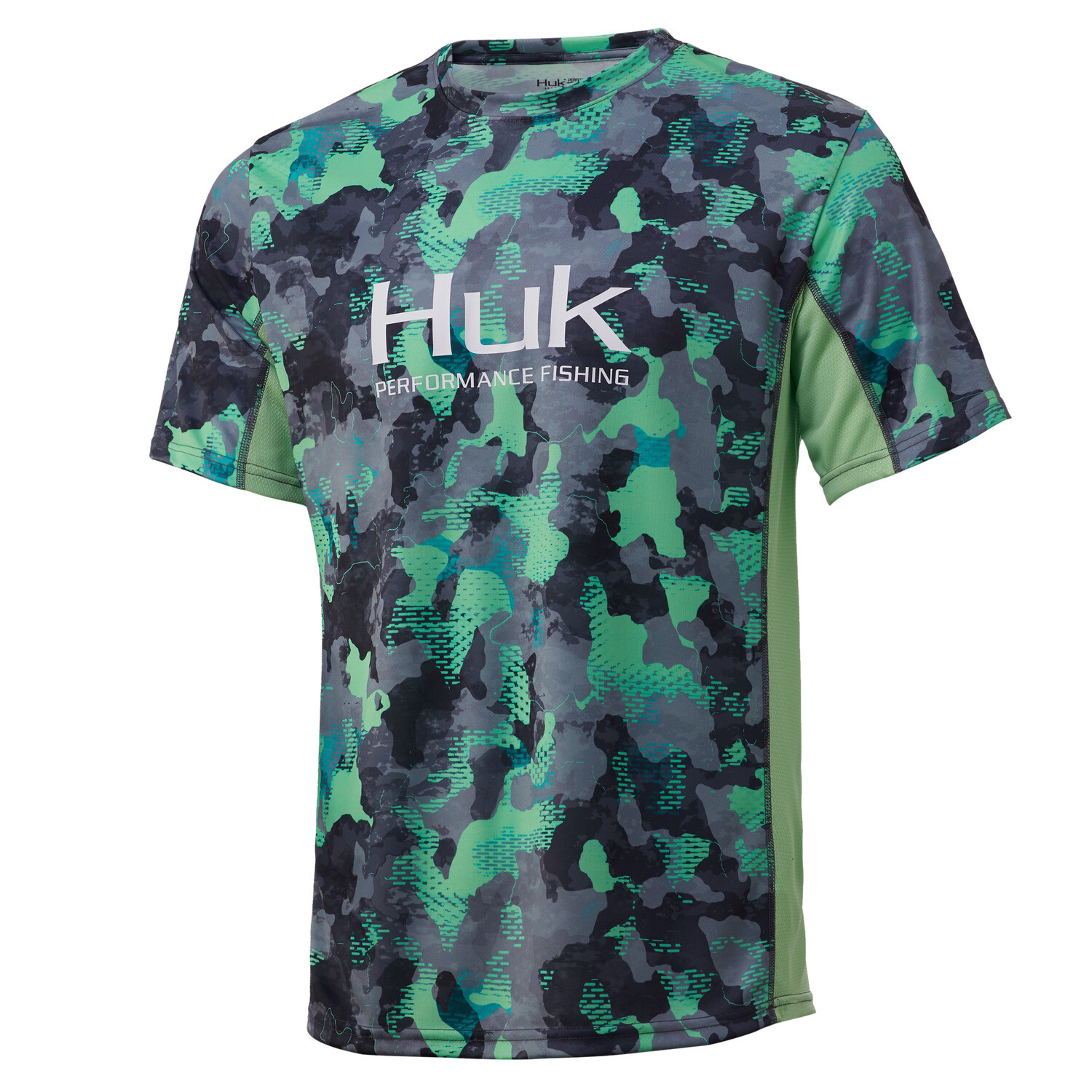 Huk Men's Icon X Refraction Camo SS Vented Shirt H1200286 - Choose Size / Color gallery