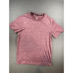 Tek Gear Dry Tek Mens Medium Heathered Mauve Pink Short Sleeve Performance Tee
