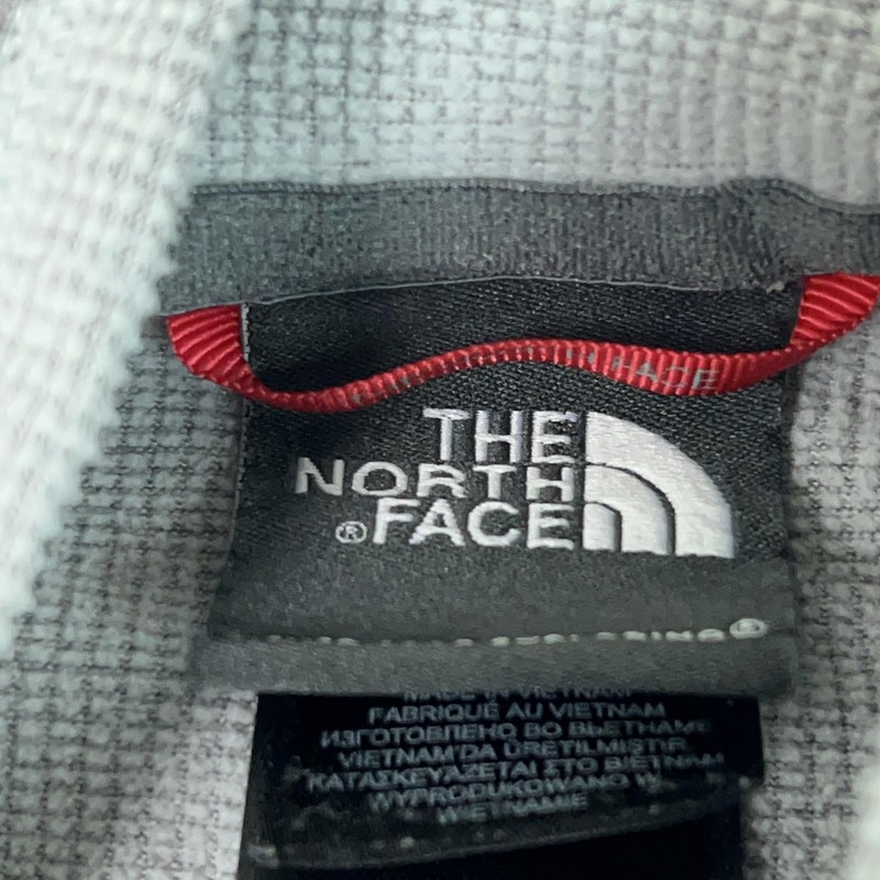 North Face Pullover Mens Medium Gray Quarter Zip Long Sleeve Athletic Hiking Top gallery
