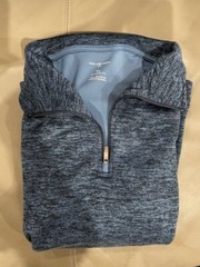 Van Husen – Air, 1/4 Zip, Pull Over, Size XL, Long Sleeve