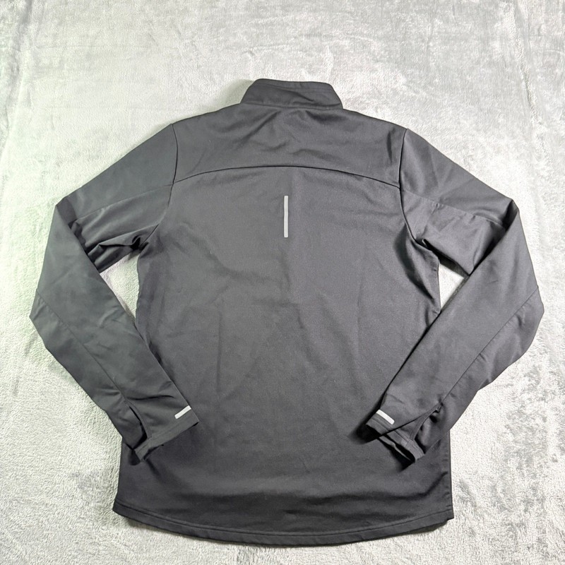 Eastern Mountain Sports Quarter Zip Pullover Mens Medium Black Long Sleeve gallery