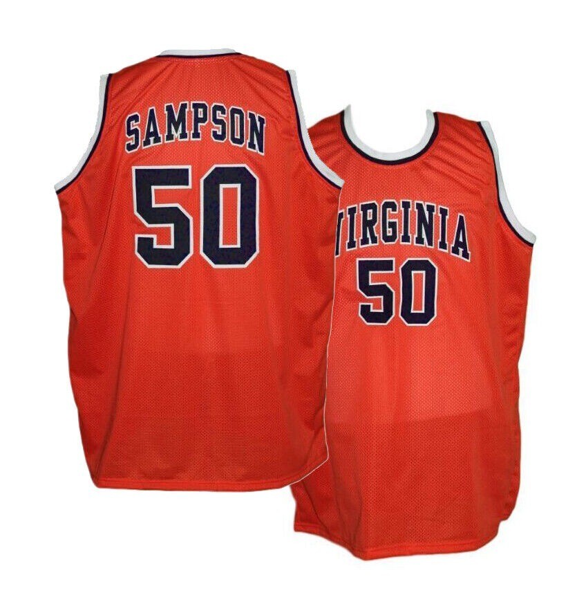 Throwback Ralph #50 Basketball Jersey Red Stitched Custom Names