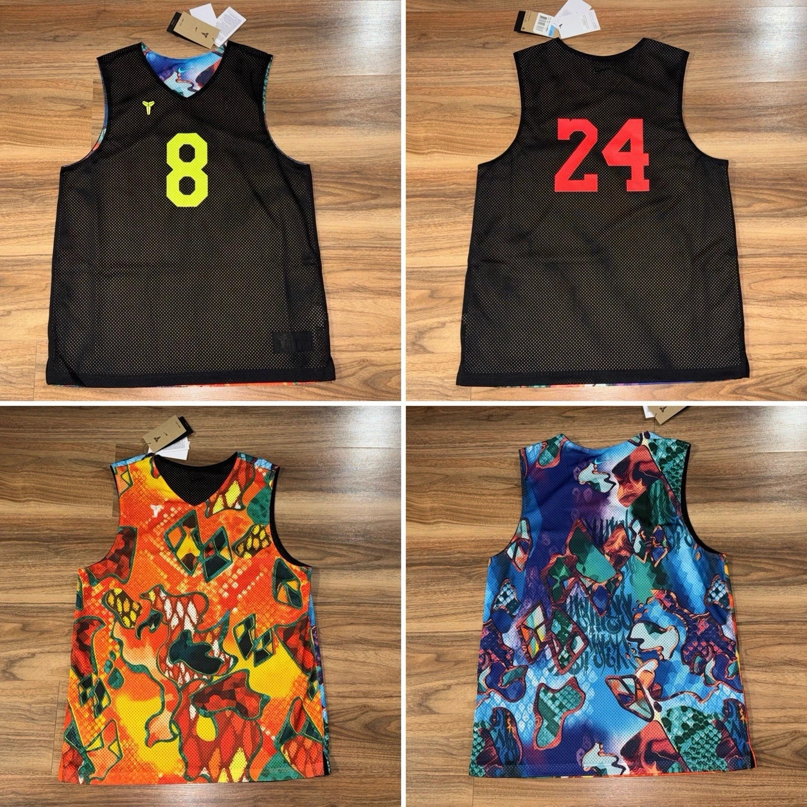 Nike Dri-Fit Kobe ‘WHAT THE’ Reversible Jersey Mens Size XL-Tall Basketball NWT gallery