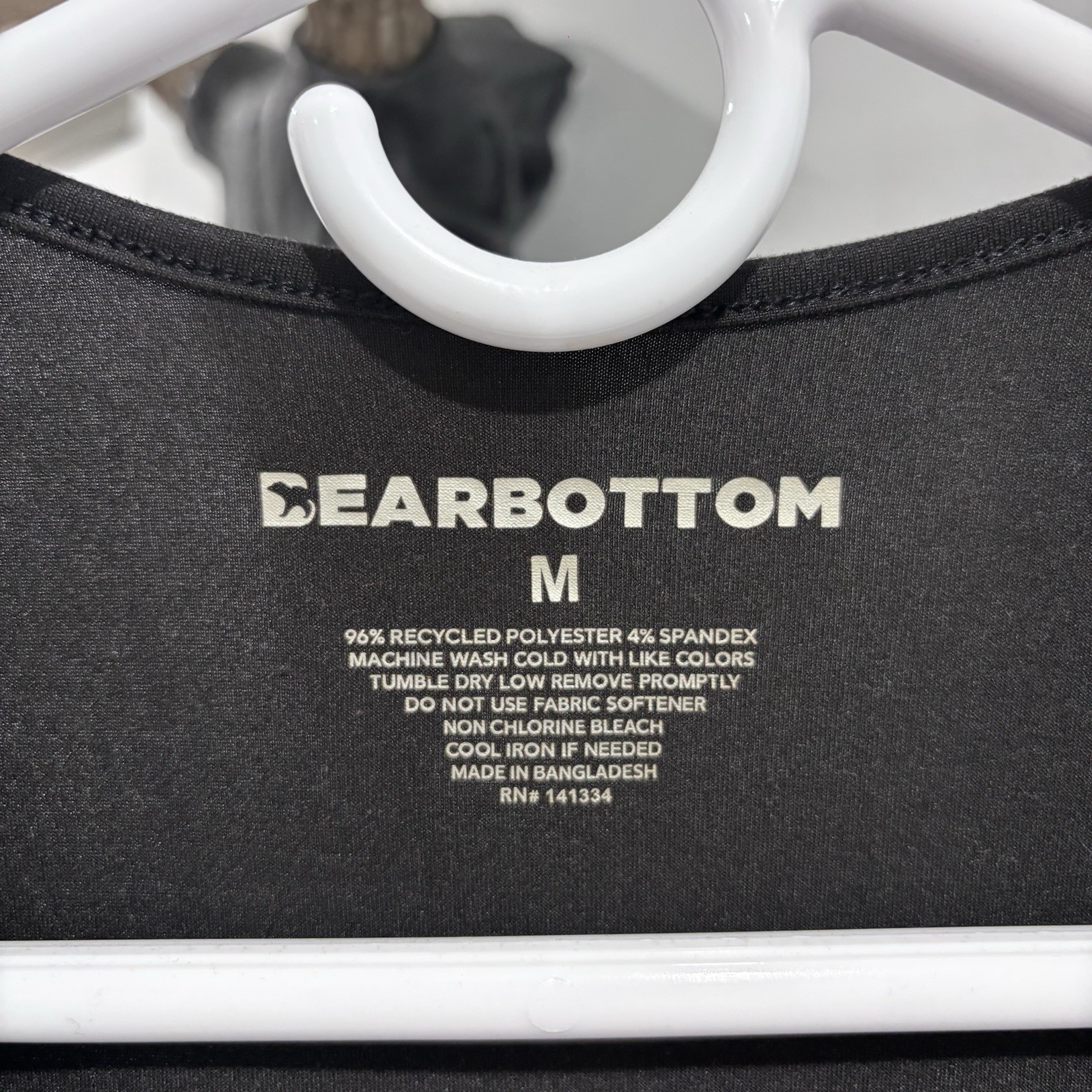 Bearbottom Clothing Tech Tank Top Black Size Medium gallery