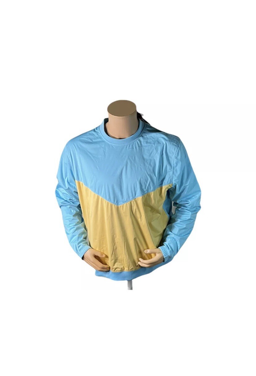 Nike Shield Victory Blue Gaze Crew Core Golf Jacket CI8986-496 Mens Size L NWT gallery