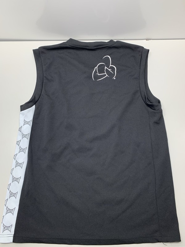 Y2K Tapout Jersey Tank Top Mens X-Large Black MMA Fighting Back gallery