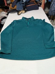 Under Armour ColdGear 1/4 Zip Pullover Men’s XL Blue Loose Fit Long Sleeve