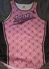 Just Saiyan Demon Slayer Nezuko Basketball Jersey mens anime rare