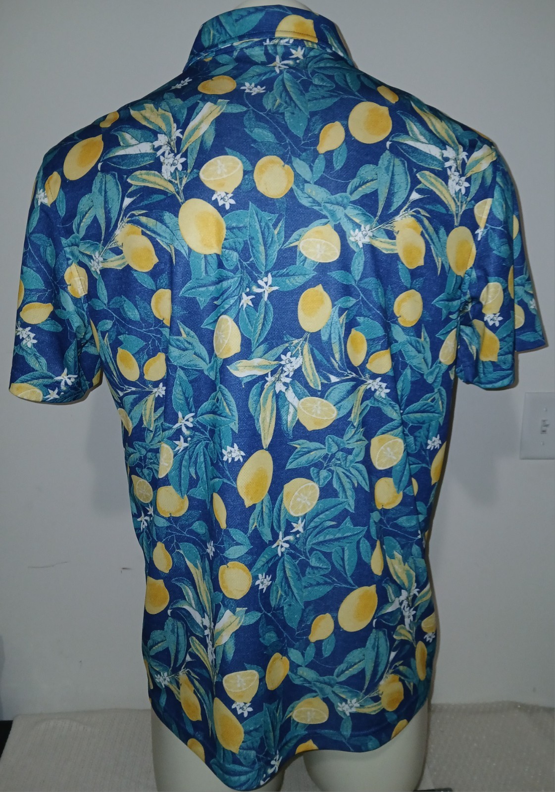 IZOD Saltwater Mens Fishing Performance Mesh Cruise Short Sleeve Polo Shirt L gallery
