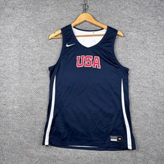 Nike Basketball Jersey Mens Medium M Olympic Team USA Team Issue Reversible