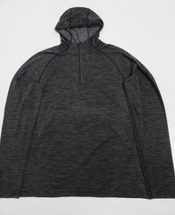 Lululemon Metal Vent Tech Hoodie Slate / Black Size M