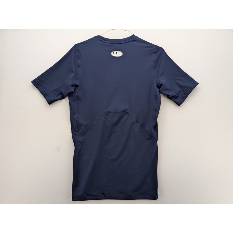 NWT Under Armour HeatGear Compression Short Sleeve in Midnight Navy size Medium gallery