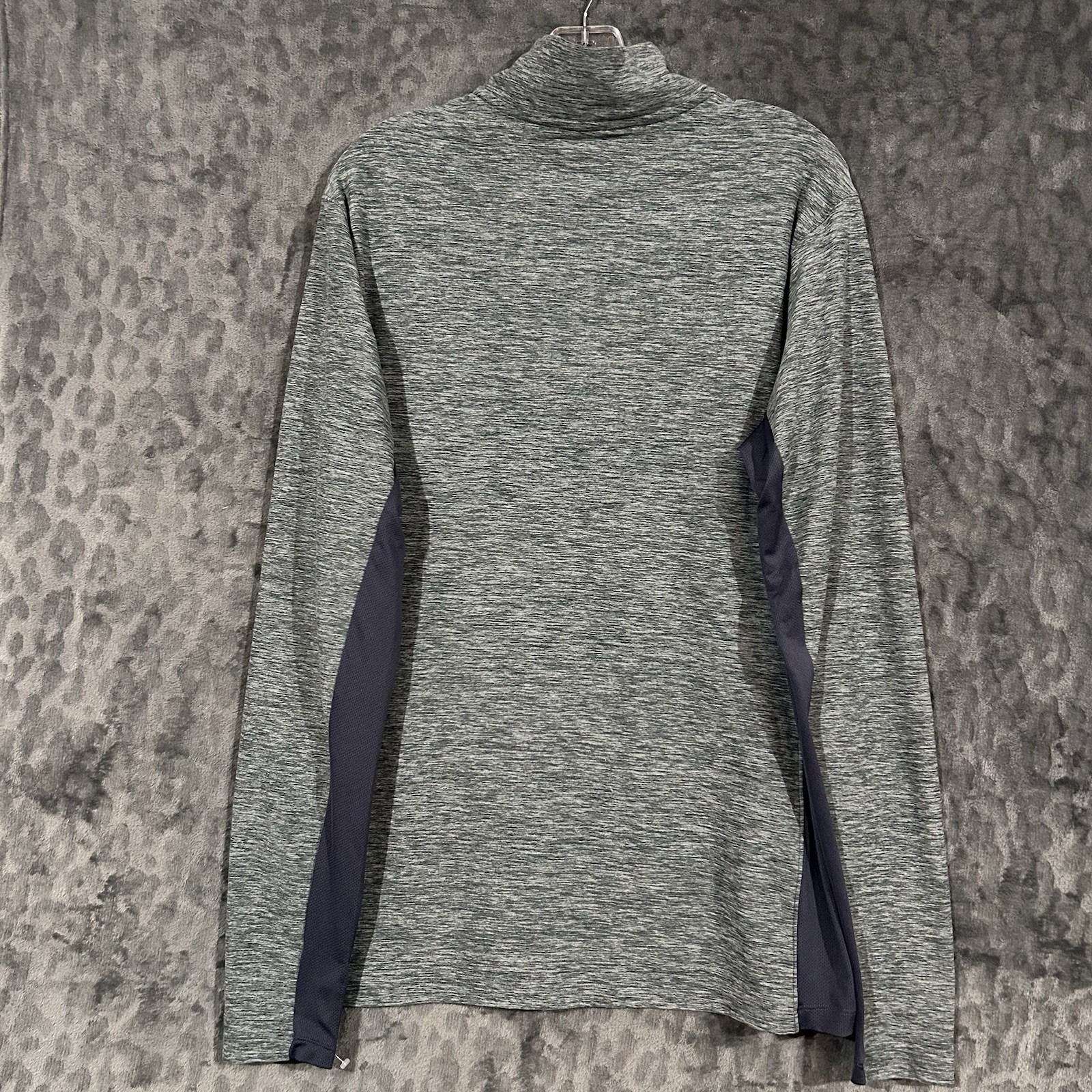 New Balance Dry Men's Long Sleeve Quarter Zip Running Training Sweater Size L gallery