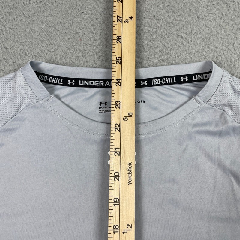 Under Armour Iso-Chill Training Shirt Mens Large Gray Short Sleeve Athletic gallery