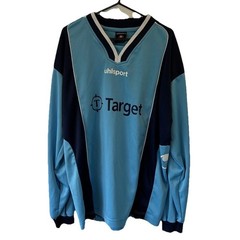 Target UHL Vintage Sport Jersey Football Shirt Blue Navy #14 Men’s Size Large