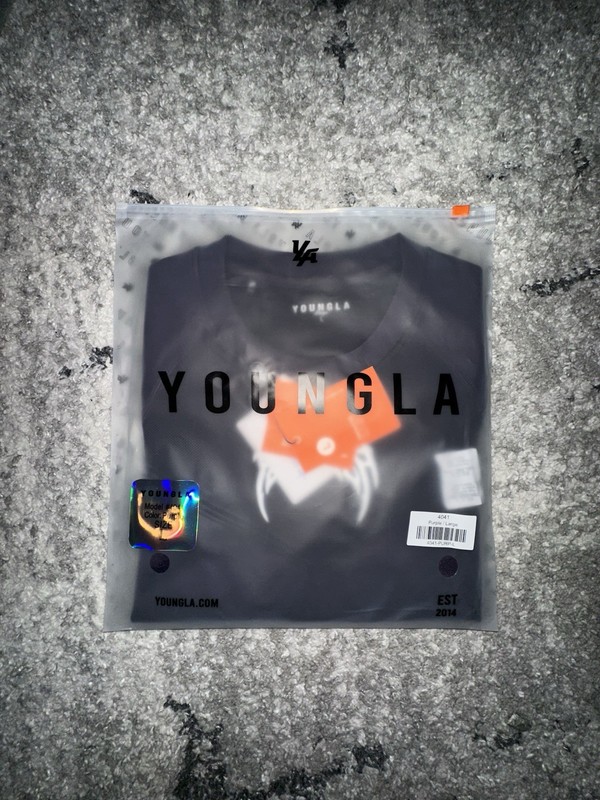 YOUNGLA (❗️SOLD OUT❗️) - 4041 - WARRIOR COMPRESSION TEES - PURPLE - SIZE LARGE✅ gallery
