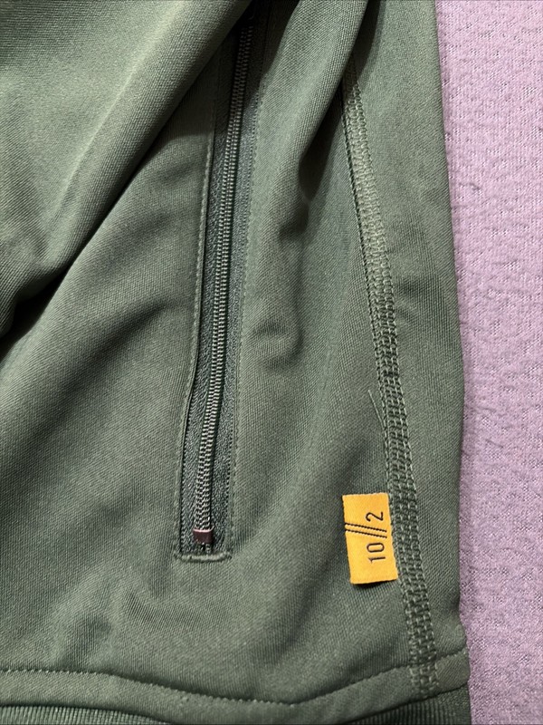 NWT Nike 10 2 Lance Armstrong Track Jacket Mens L Oregon Ducks Green Yellow Zip gallery