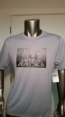 new mens asics athletic shirt hell and back. retail price 32.00