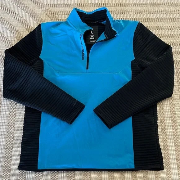 Mens large golf under armour pullover pit 22 length 28 gallery
