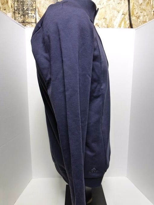 Adidas - AdiPURE Button Mock Pullover in Quartz Size SMALL gallery