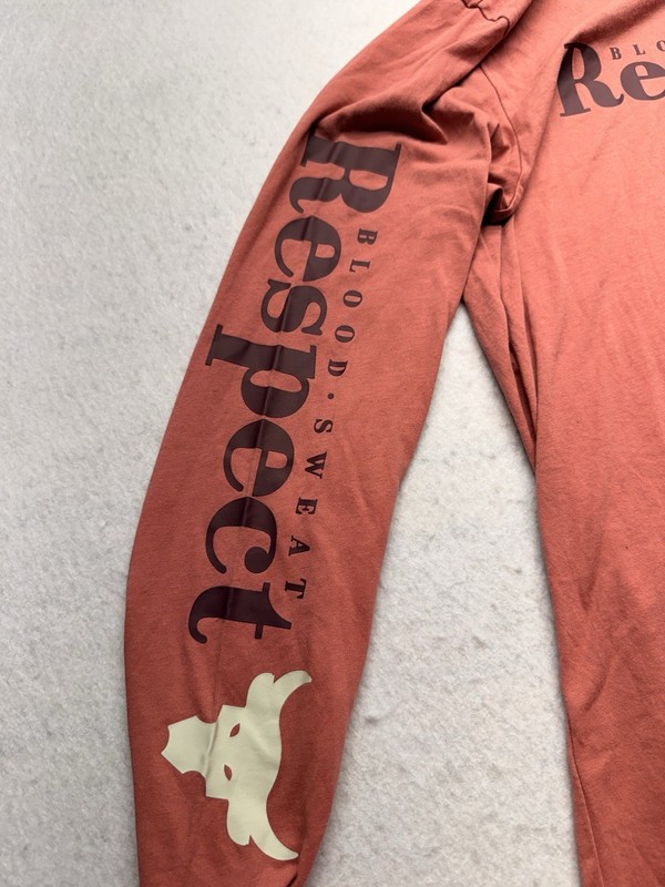 Under Armour Project Rock Blood Sweat Respect Shirt Men’s Size Small Deco Rose gallery