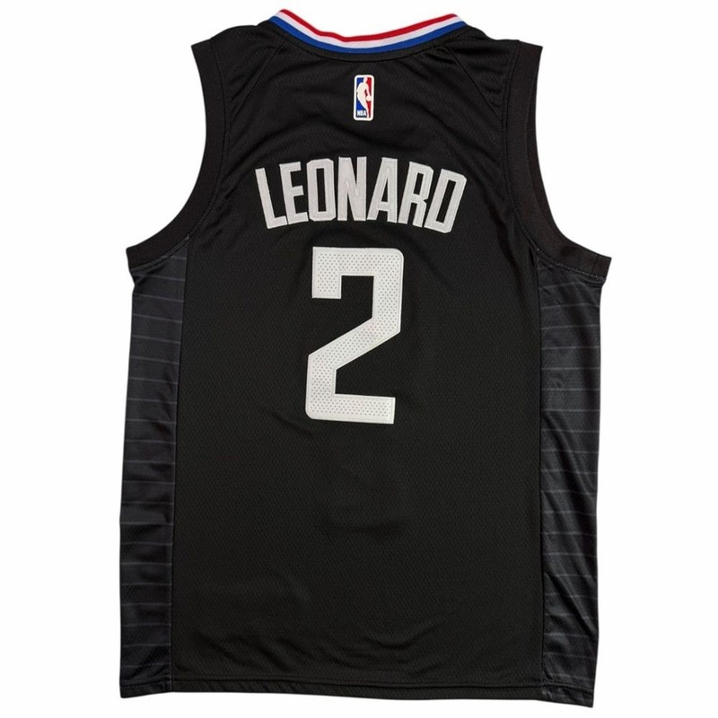 Nike Kawhi Leonard Clippers #2 NBA Statement Edition Black Swingman Jersey S gallery