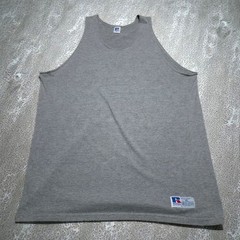 Vintage Russell Shirt XL Extra Large Tank Top Logo Gym 90s