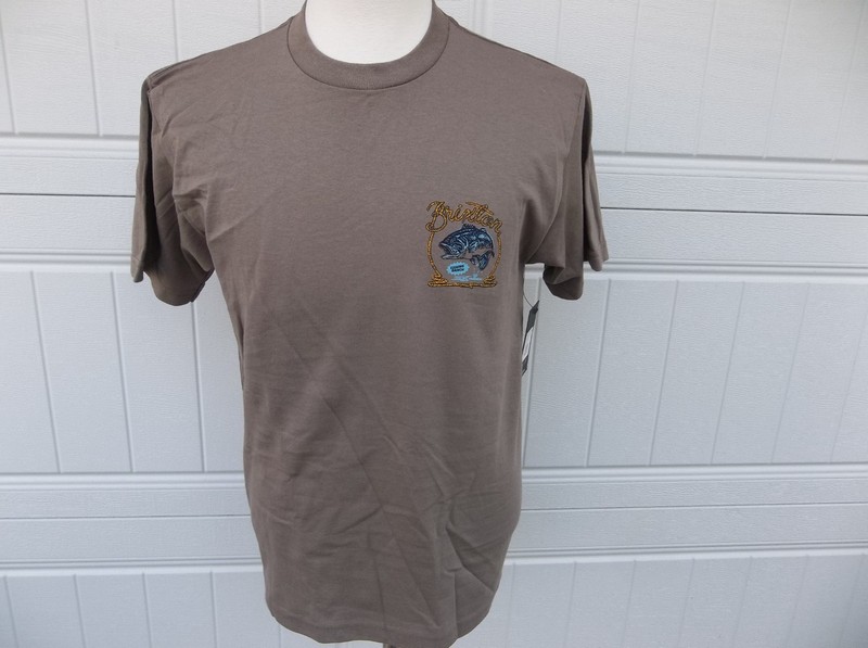 NWT MEN'S BRIXTON CAST STANDARD TEE SHIRT.MEDIUM.BRAND NEW FOR 2026. gallery