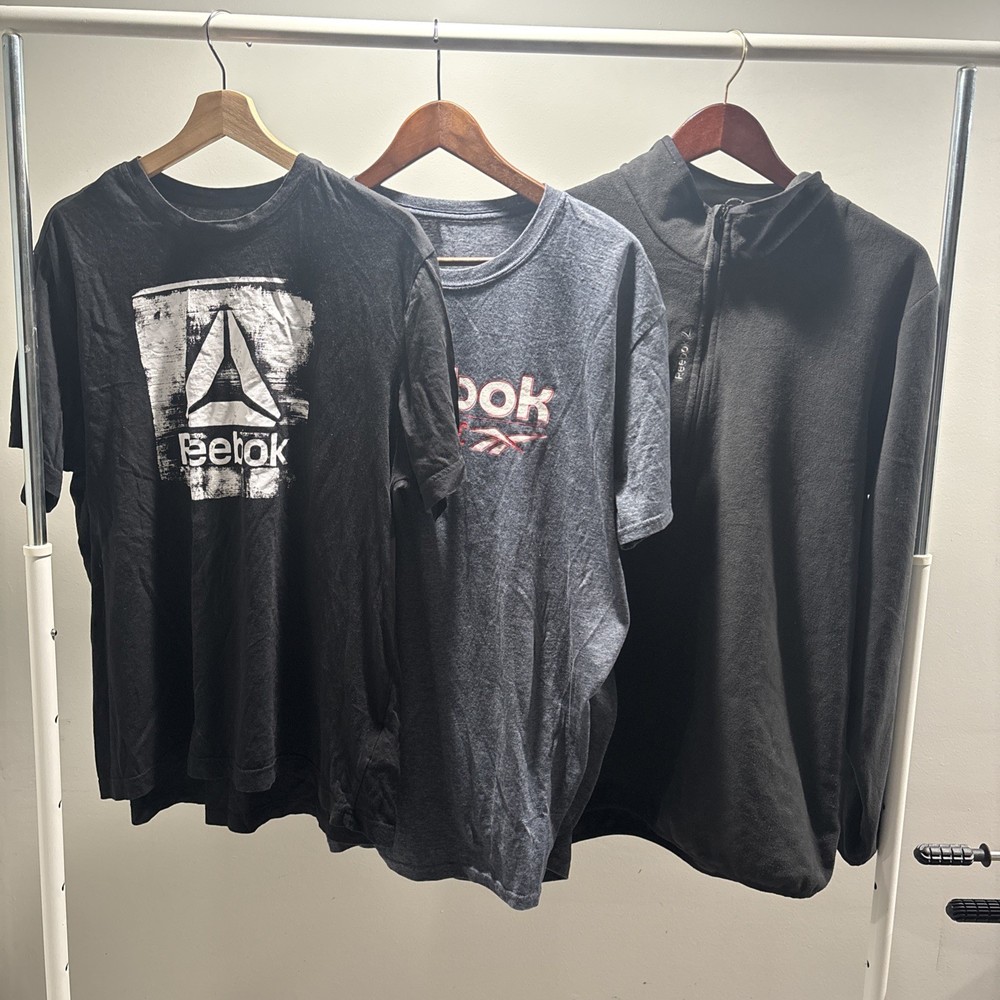 Men’s Reebok Multicolr XL Bundle (Shirts And Quarter Zip)