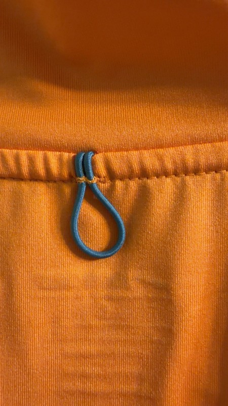 Brooks Mens Large 1/4 Zip Running Pullover Orange Long Sleeve Thumb Holes gallery