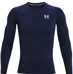 Under Armour HeatGear Compression Long Sleeve Shirt Men’s M Navy 1361524-410 NWT