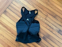 Adidas NBA Padded Tank Top Compression Shirt Basketball Football Black Men’s XL