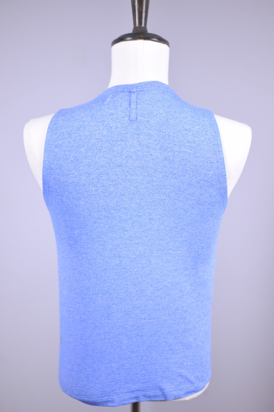 Lululemon License to Train Sleeveless Shirt Blue Heather Men's Small S gallery