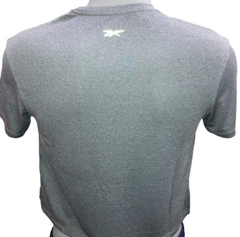 Reebok Charcoal Gray Unsanctioned Graphics Youth Boys Shirt S NWT gallery