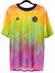 Adidas Aeroready Love Unites Tie Dye Soccer Jersey Shirt 2XL Rainbow Pride