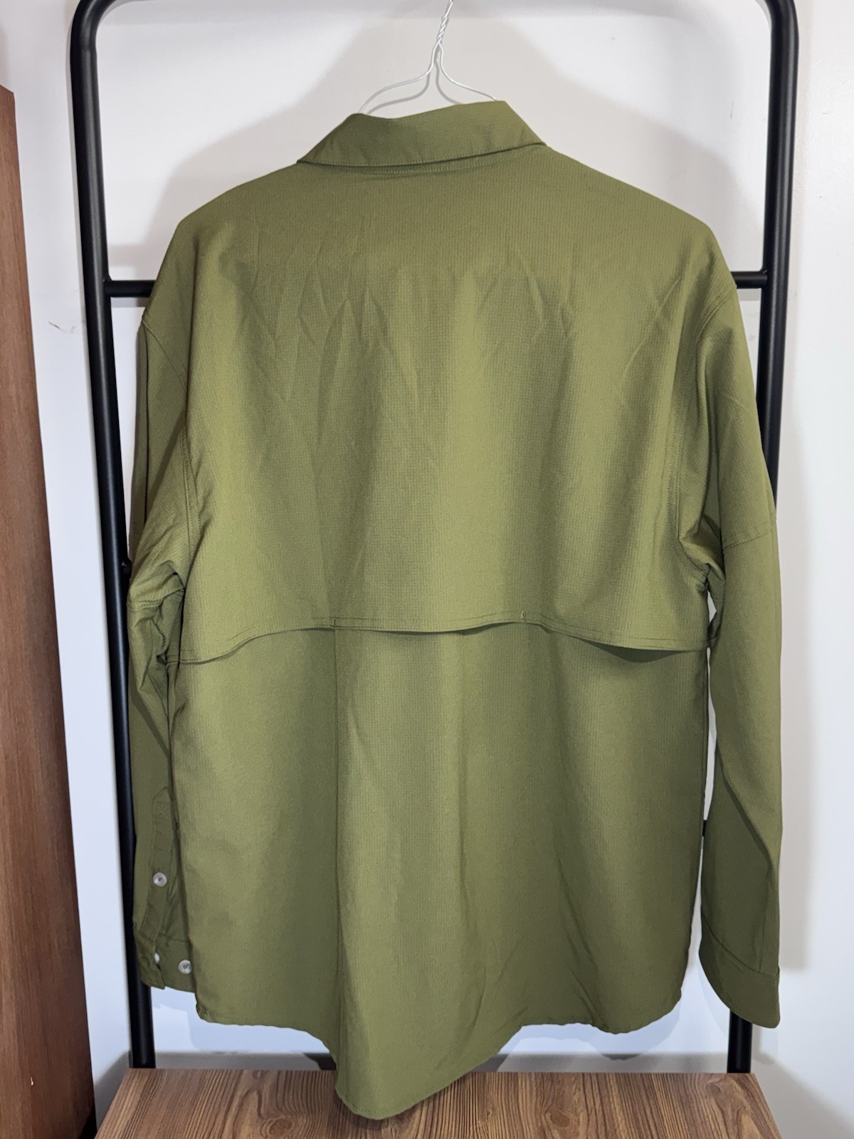Little Donkey Andy Mens Size Medium Olive Green Long Sleeve Dry Hiking Shirt gallery